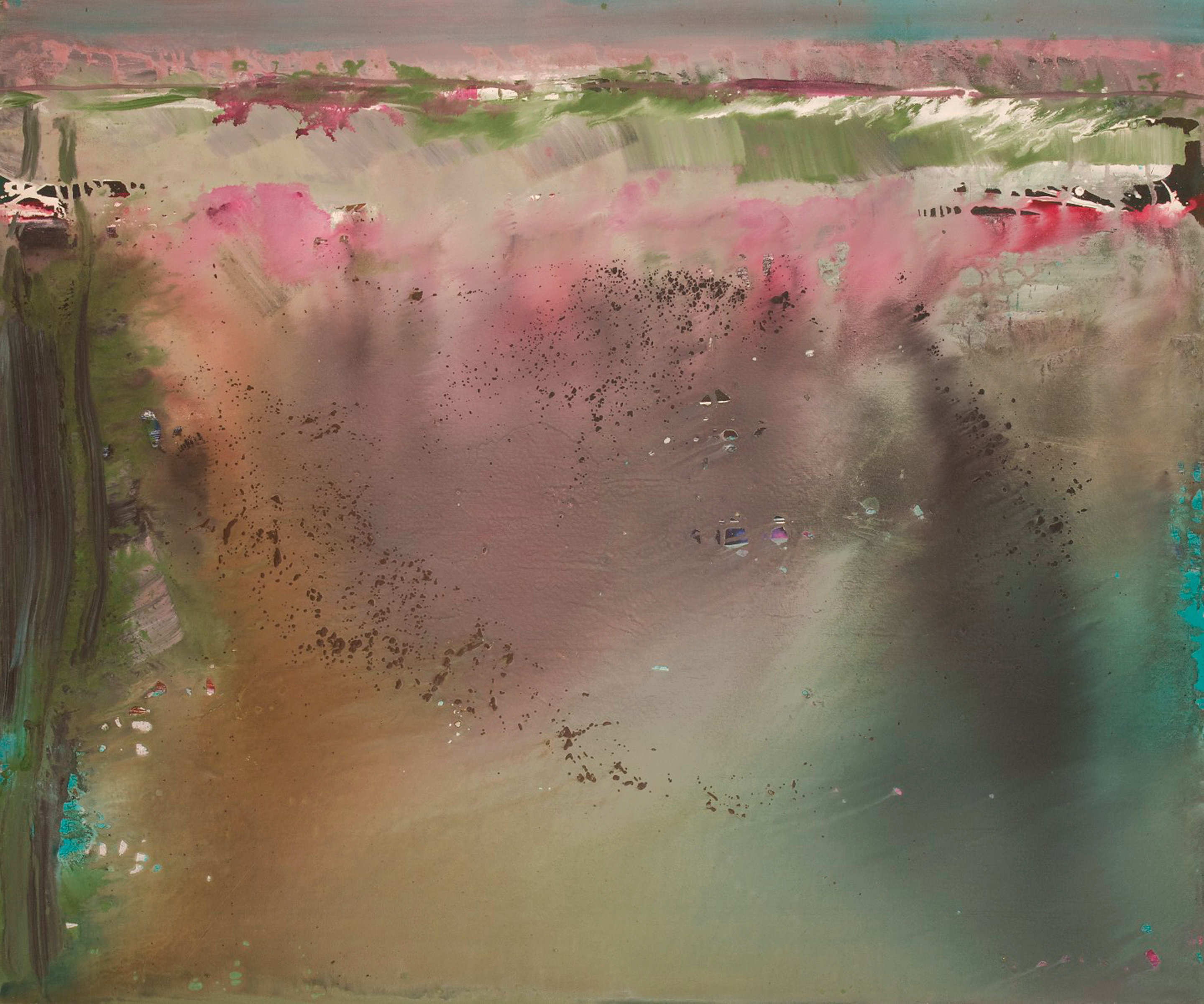 Image of Po Kim, Untitled, 1958, oil on canvas, 60 x 72 in