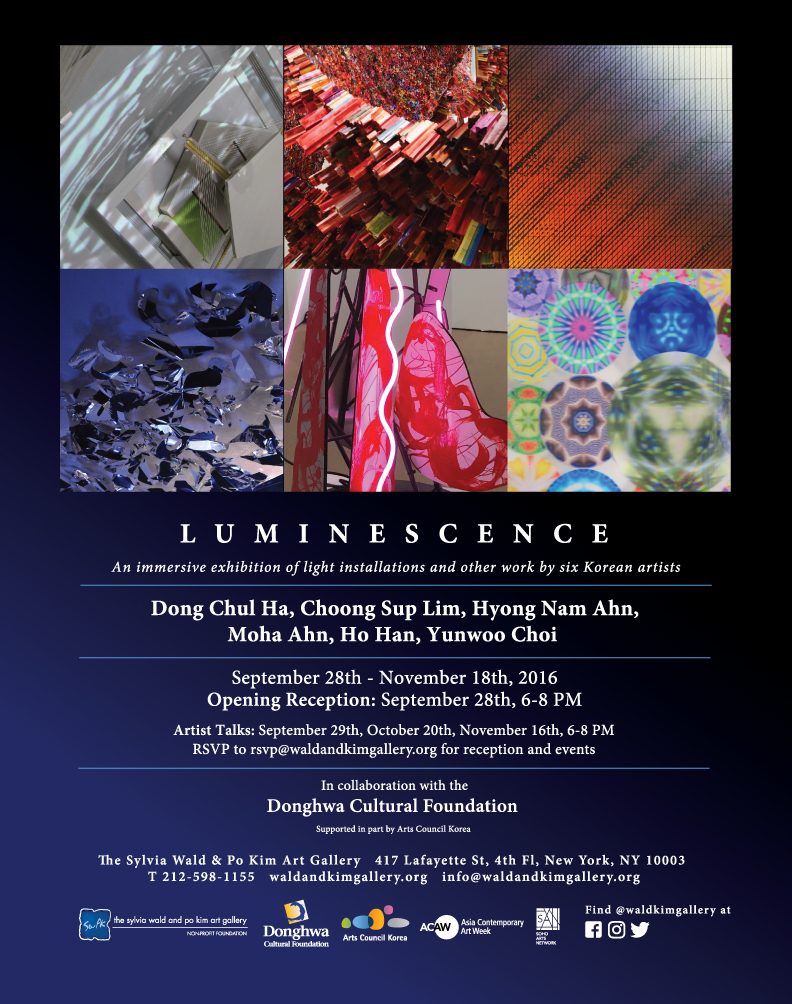 Luminescence - 6 contemporary Korean artists